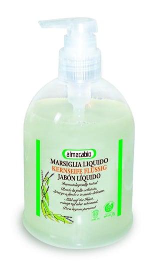 Almacabio, mydło marsylskie w płynie z dozownikiem, 500 ml Almacabio