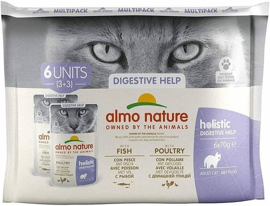 Almo Nature Hfc Functional Multipack Digestive Help 6X70G Almo Nature