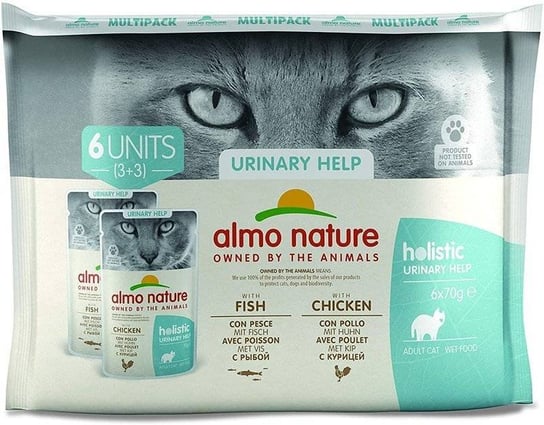 Almo Nature HFC, Karma mokra dla kota, Functional multipack urinary support, 6x70g Almo Nature