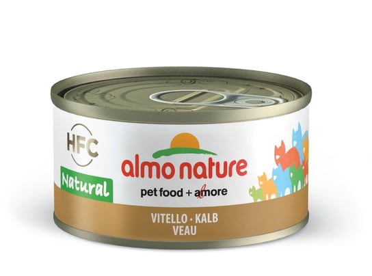Almo Nature HFC, Karma mokra dla kota natural - Cielęcina 70 g Almo Nature