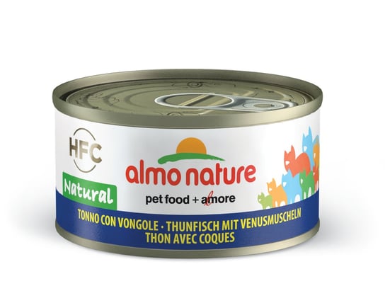 Almo nature hfc natural - tuńczyk z małżami 70 g Almo Nature