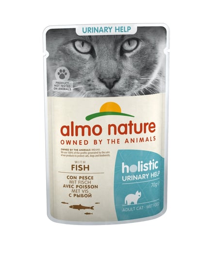 Almo Nature, Karma mokra dla kota, Holistic Digestive ryba 70g Almo Nature