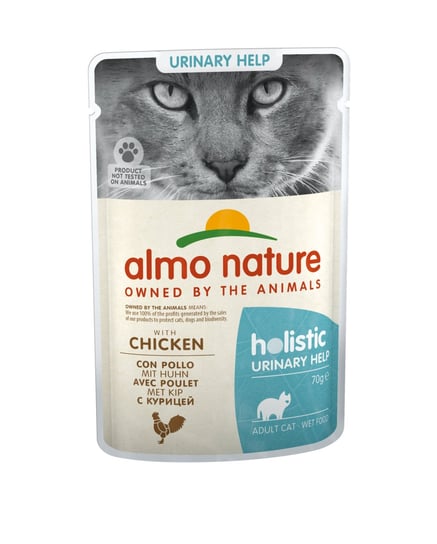 Almo Nature, Karma mokra dla kota, Holistic Urinary Help kurczak 70g Almo Nature