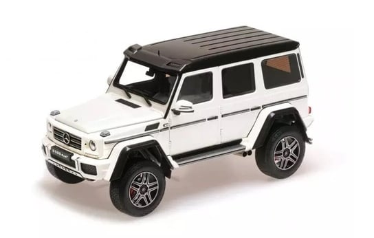 Almost-Real Mercedes Benz G500 4X4 White 1:18  Alm820203 IXO