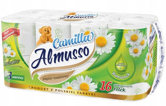 Almusso Camilla Rumiankowy Papier Toaletowy 16 Rolek Almus