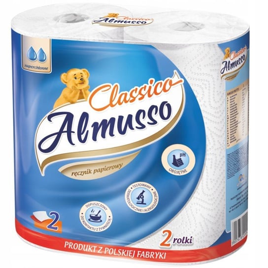 Almusso Classico Ręcznik Papierowy 2 Rolki Almus