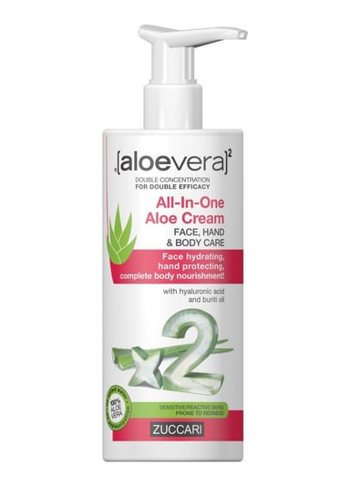 Aloe Vera 2 All-In-One krem do ciała - 300 ml Zuccari