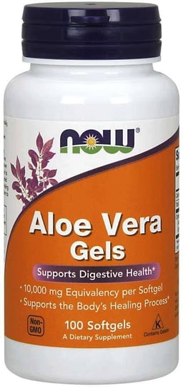 Aloe Vera Gels - Aloes koncentrat z Liści Aloesu 200:1 ( Suplement diety, 100 kaps.) Inna marka