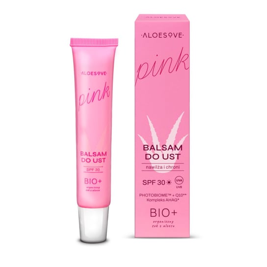 Aloesove Pink, Balsam Do Ust Spf30,  15 Ml ALOESOVE