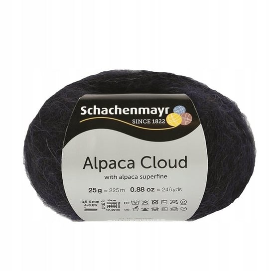 Alpaca Cloud Schachenmayr 0050 Wieczorny Granat Schachenmayr