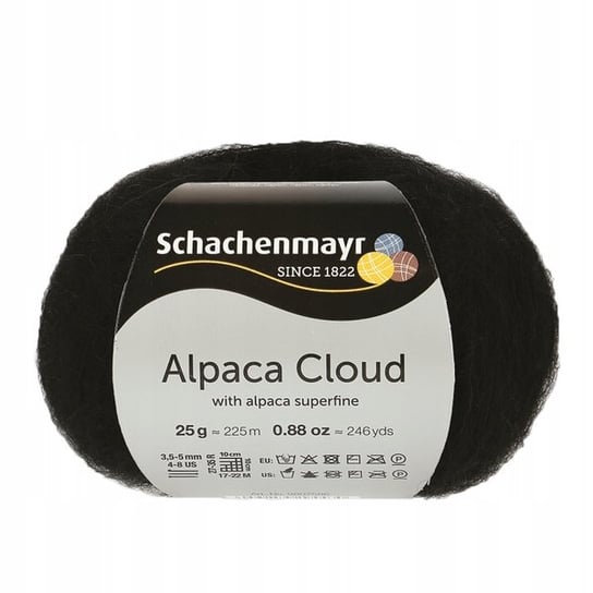 Alpaca Cloud Schachenmayr 0099 Czarny Schachenmayr