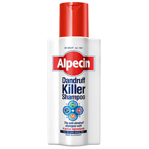 Alpecin, Dandfuff Killer Shampoo, Szampon przeciwłupieżowy, 250ml Alpecin