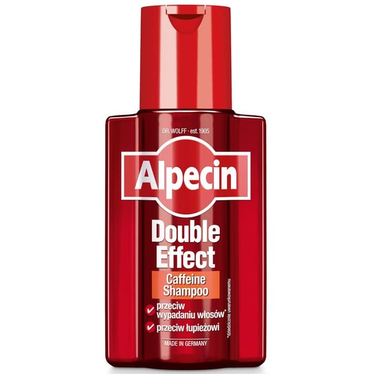 Alpecin, Double Effect, Szampon przeciwłupieżowy oraz przeciw wypadaniu włosów, 200 ml Alpecin