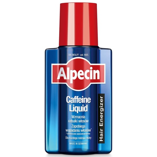 Alpecin, Liquid, Płyn kofeinowy przeciw wypadaniu włosów, 200 ml Alpecin