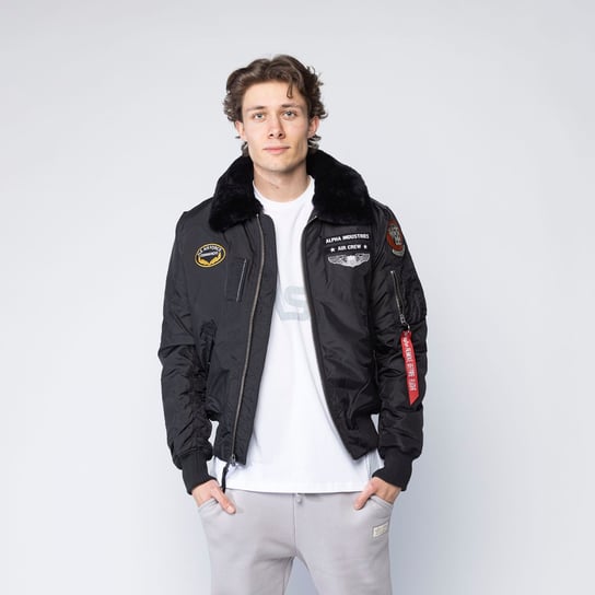 Alpha Industries Injector Iii Air Force Jacket Black/Black - M Alpha Industries