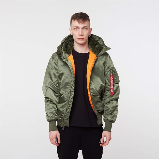 Alpha Industries MA-1 Hooded SAGE GREEN - S Alpha Industries