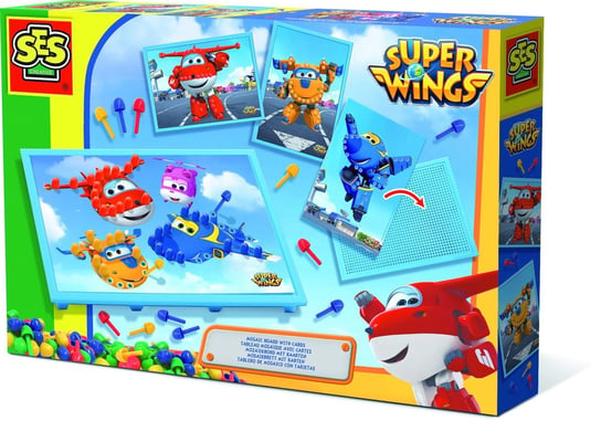 Alpha Super Wings Tablica do układania mozaik Alpha Toys