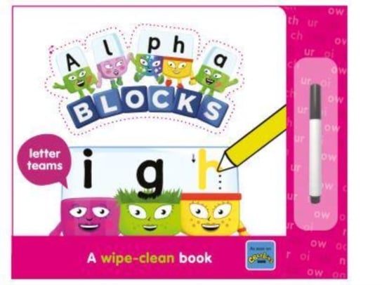 Alphablocks Letter Teams: A Wipe-Clean Book Opracowanie zbiorowe