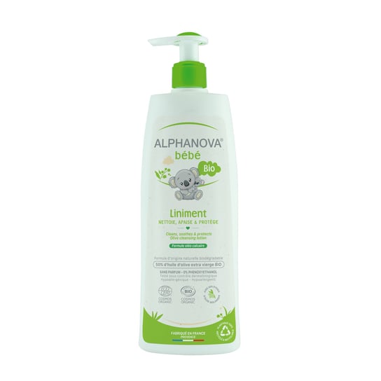Alphanova, Bebe, organiczna oliwka do mycia i kąpieli, 500 ml Alphanova
