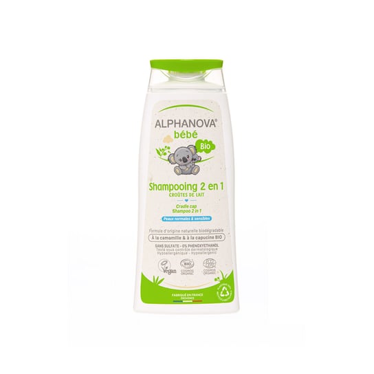 Alphanova, Bebe, szampon dla każdego rodzaju skóry, 200 ml Alphanova