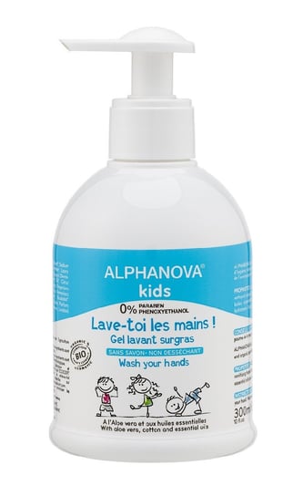 Alphanova, Kids, Żel do mycia rąk, 300 ml Alphanova