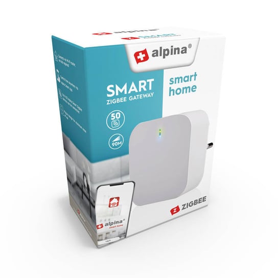 Alpina - Bramka hub Zigbee do połączenia urządzeń w tym standardzie Alpine