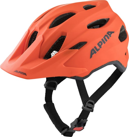 ALPINA kask rowerowy juniorski CARAPAX JR pumpkin-orange mat Alpina Sport