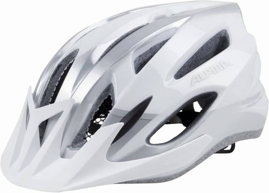 Alpina, Kask rowerowy, MTB17 white-silver, biały, rozmiar 54-58 cm Alpina Sport