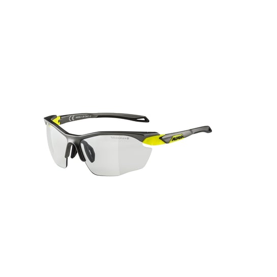 ALPINA okulary sportowe fotochromowe twist five HR VL+ tin matt- neon yellow A8592126 Alpina Sport