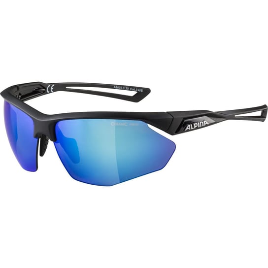 ALPINA okulary sportowe nylos HR black matt A8635330 Alpina Sport
