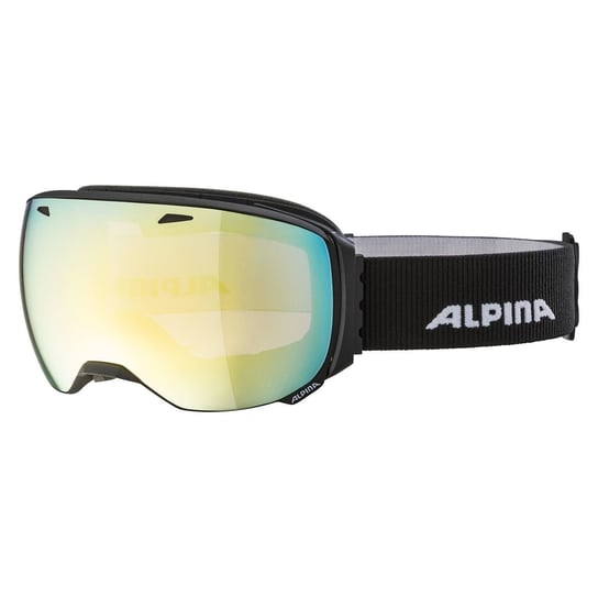Alpina Sport, Gogle narciarskie, Big Horn QVMM S2-3 7205734, czarny, rozmiar L40 Alpina Sport