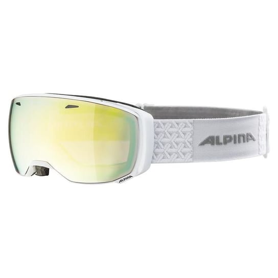 Alpina Sport, Gogle narciarskie, Estetica QVMM S2-3 7252711, biały, rozmiar M30 Alpina Sport