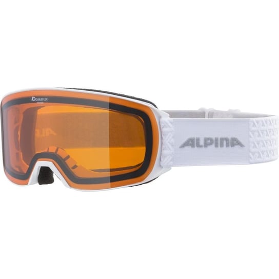 Alpina Sport, Gogle narciarskie, Nakiska DH S2 7281, biały Alpina Sport