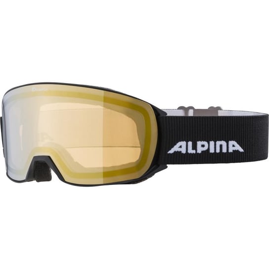 Alpina Sport, Gogle narciarskie, Nakiska HM S1 7280, czarny Alpina Sport