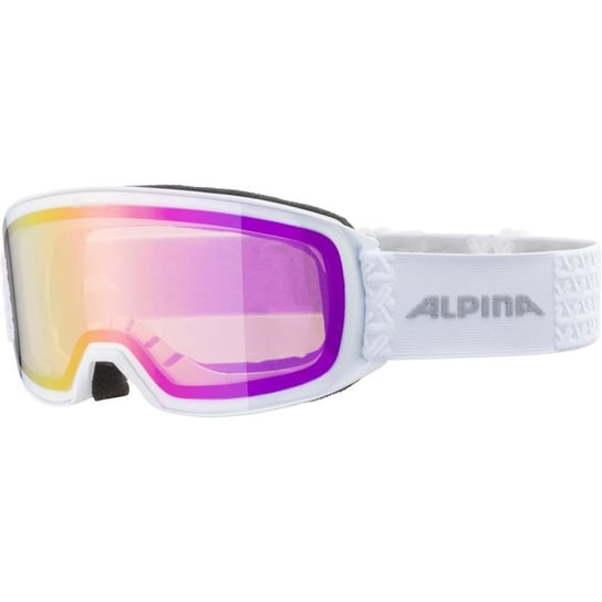 Alpina Sport, Gogle narciarskie, Nakiska HM S2 7280, biały Alpina Sport
