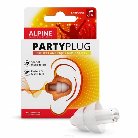 Alpine, PartyPlug, zatyczki do uszu Alpine Hearing Protection