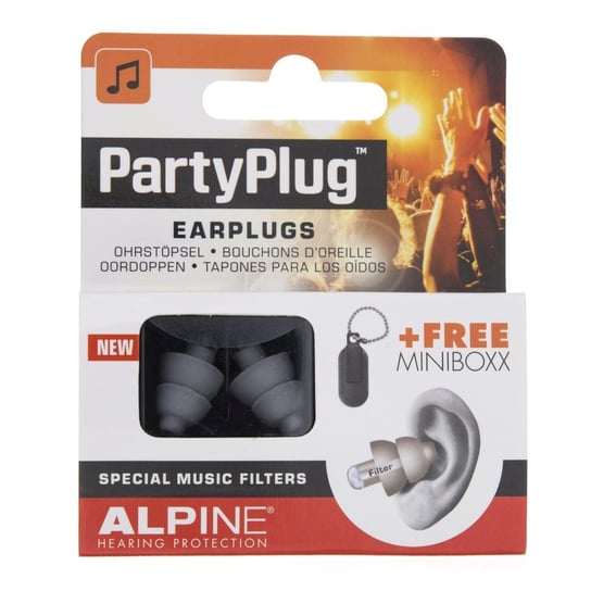 Alpine, PartyPlug, zatyczki do uszu Alpine Hearing Protection