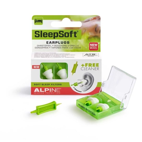 Alpine, SleepSoft, zatyczki do uszu do spania Alpine Hearing Protection