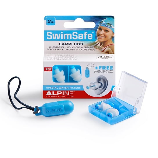 Alpine, SwimSafe, zatyczki do uszu do pływania, 1 para Alpine