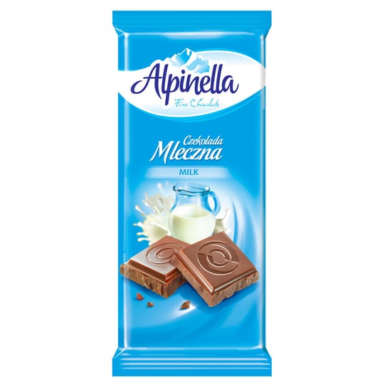 Alpinella milk czekolada mleczna 90g Alpinella