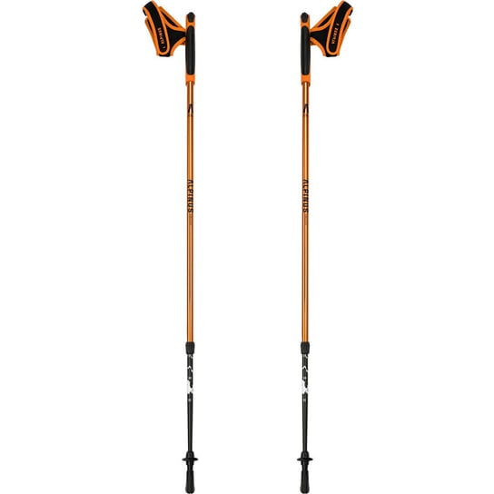 Alpinus, Kije Nordic Walking regulowane, Kungsleden NX43603, pomarańczowy, 80-135, cm Inna marka