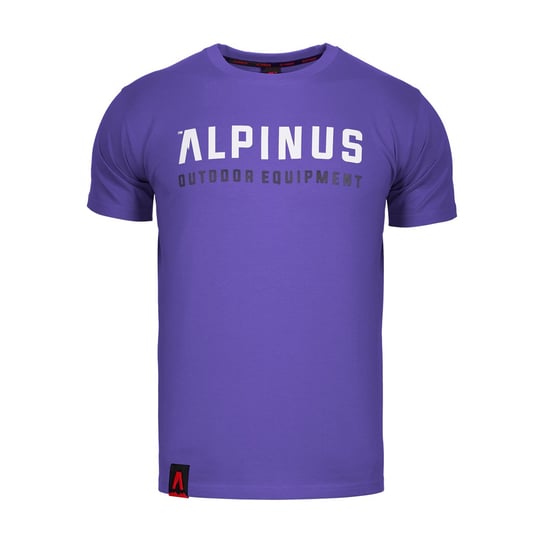 Alpinus, Koszulka męska, Outdoor Eqpt. fiolet ALP20TC0033, rozmiar M Alpinus