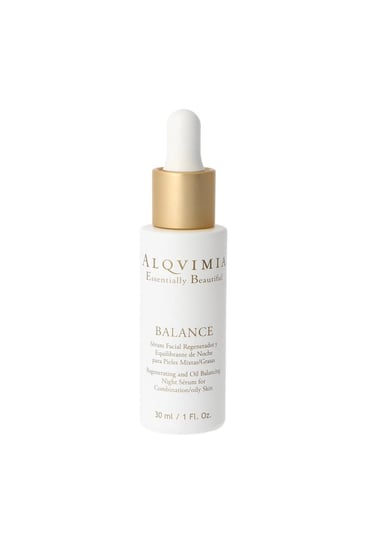 Alqvimia Balance Regenerating And Oil Balancing Night Serum For Combination/Oily Skin Serum do twarzy Alqvimia