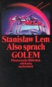Also sprach GOLEM Lem Stanisław