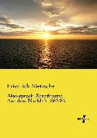 Also sprach Zarathustra Nietzsche Friedrich
