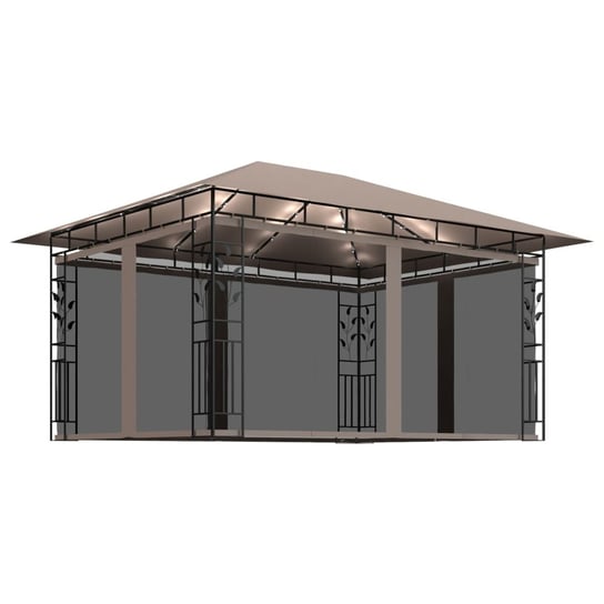 Altana ogrodowa 4x3x2,73m, stalowa konstrukcja, tk Zakito Europe