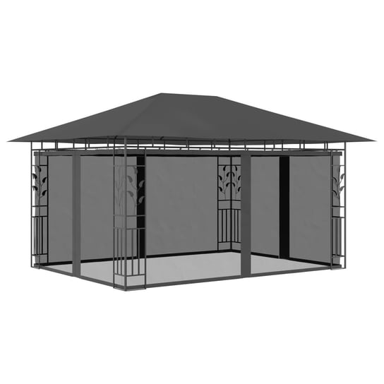 Altana ogrodowa z moskitierą VIDAXL, kremowa, 180 g/m², 4x3x2,73 m vidaXL