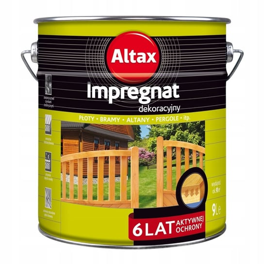 ALTAX IMPREGNAT DEKORACYJNY 9L PINIA Altax