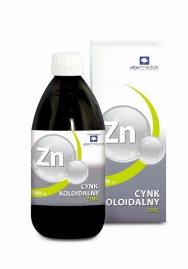 Alter Medica Cynk Koloidalny 500ml 25ppm Altermedica