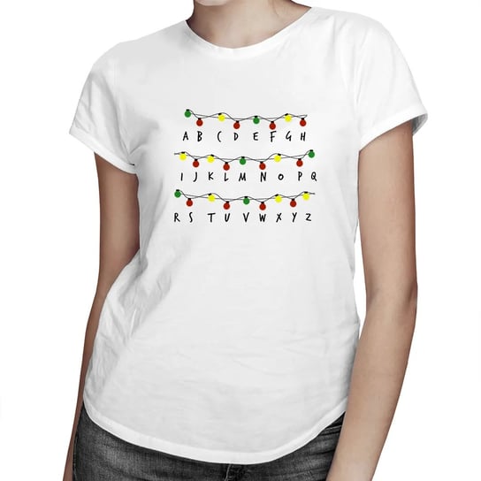 Alternatywny wymiar - damska koszulka z motywem serialu Stranger Things Koszulkowy